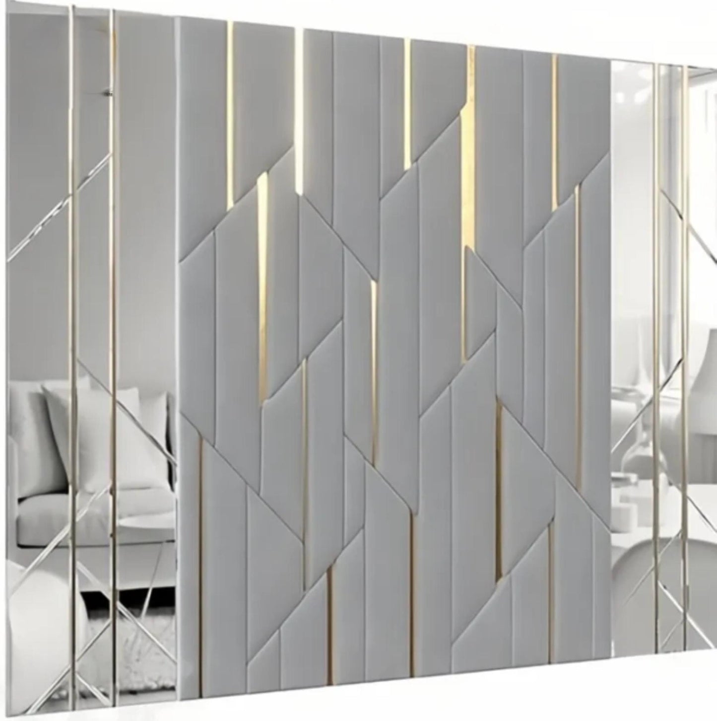 Custom Upholstered Headboards Wall Panels & Bed Frames Any Size! Custom Made To Your Desire - Any Design! Wall Decor Easy to Install - DWU31