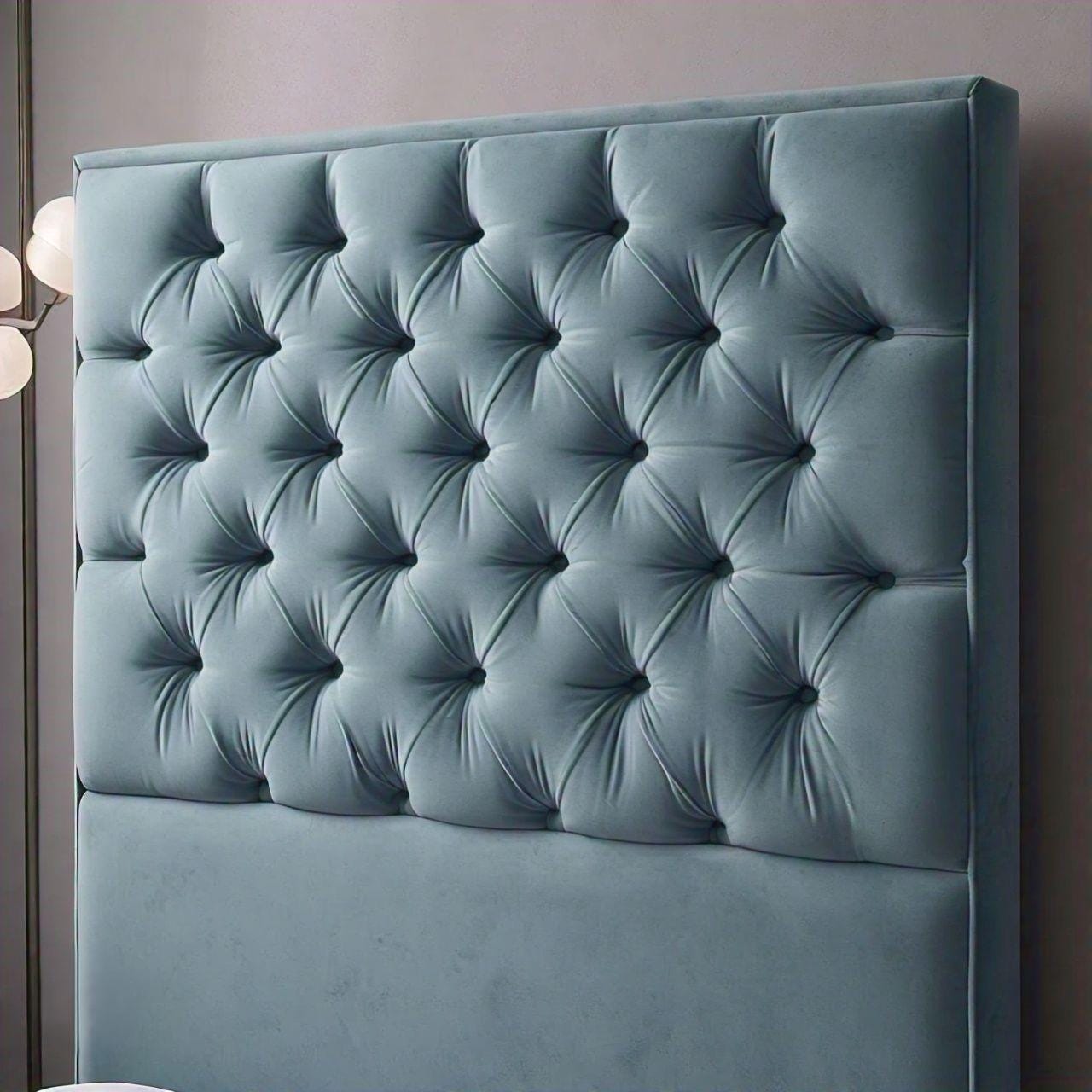 Custom Upholstered Headboards Wall Panels & Bed Frames Any Size! Custom Made To Your Desire - Any Design! Easy to Install - DWU39