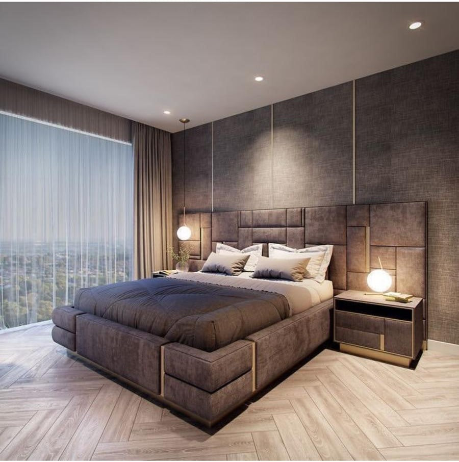 Custom Upholstered Headboards Wall Panels & Bed Frames Any Size! Custom Made - Easy to Install - DWU98