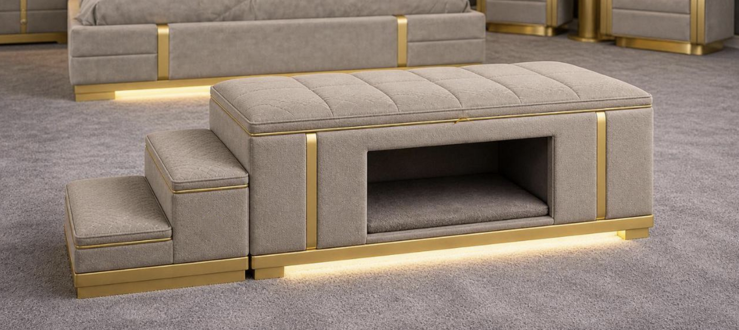 Upholstered Headboards Wall Panels & Bed Frames Any Size! Custom Made Easy to Install - DWU103