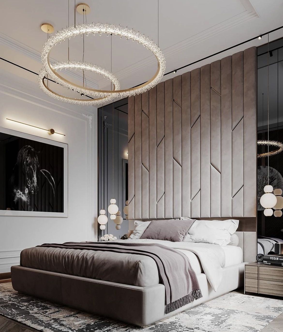Custom Upholstered Headboards Wall Panels & Bed Frames Any Size! Custom Made To Your Desire - Easy to Install -DWU11