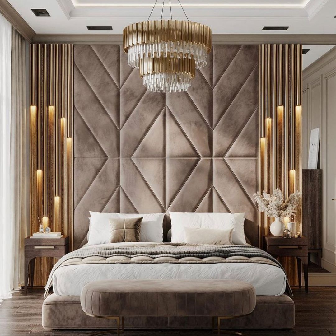 Custom Upholstered Headboards Wall Panels & Bed Frames Any Size! Custom Made To Your Desire - Easy to Install - DWU17