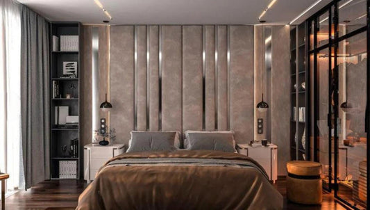 Custom Upholstered Headboards Wall Panels & Bed Frames Any Size! Custom Made To Your Desire - Any Design! Wall Decor Easy to Install