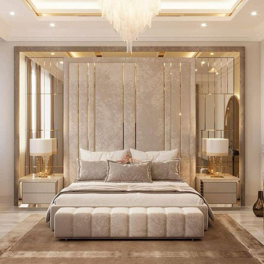 Upholstered Headboards Wall Panels & Bed Frames Any Size! Custom Made To Your Desire - Any Design! Wall Decor Easy to Install