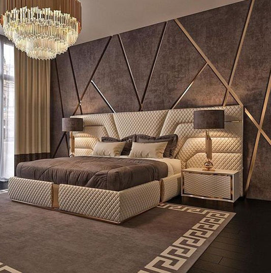Custom Upholstered Headboards Wall Panels & Bed Frames Any Size! Custom Made - Easy to Install - DWU95