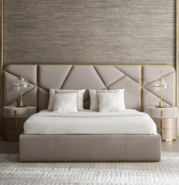 Custom Upholstered Headboards Wall Panels & Bed Frames Any Size! Custom Made To Your Desire - Any Design! Easy to Install