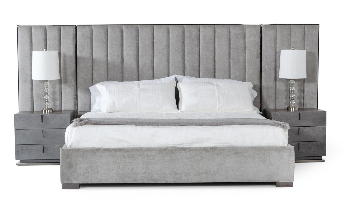 Custom Upholstered Headboards Wall Panels & Bed Frames Any Size! Custom Made To Your Desire - Any Design! Easy to Install