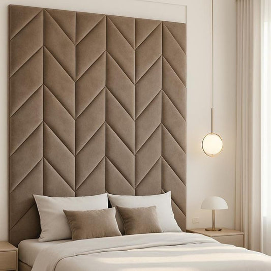 Upholstered Headboards Wall Panels & Bed Frames Any Size! Custom Made Easy to Install - DWU75