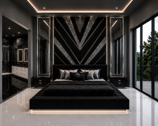Custom Upholstered Bedroom Design