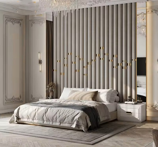 Custom Upholstered Headboards Wall Panels & Bed Frames Any Size! Custom Made - Easy to Install - DWU107