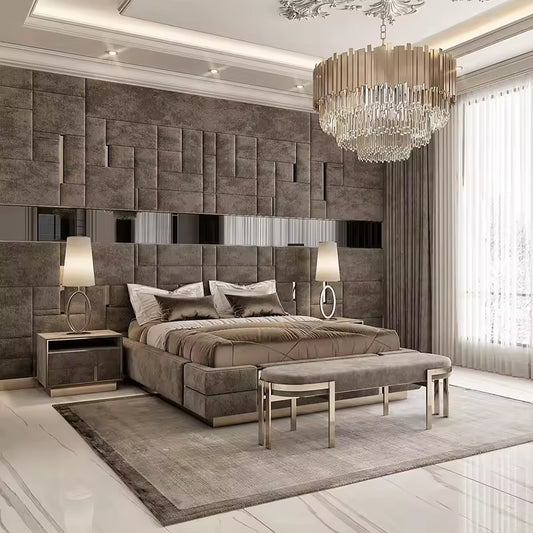 Custom Upholstered Headboards Wall Panels & Bed Frames Any Size! Custom Made - Easy to Install - DWU111