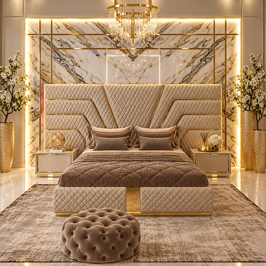 Upholstered Headboards Wall Panels & Bed Frames Any Size! - DWU105