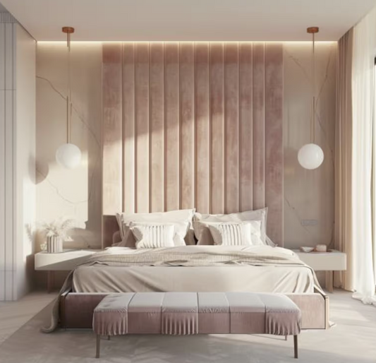 Custom Upholstered Headboards Wall Panels & Bed Frames Any Size! Custom Made - Easy to Install - DWU90