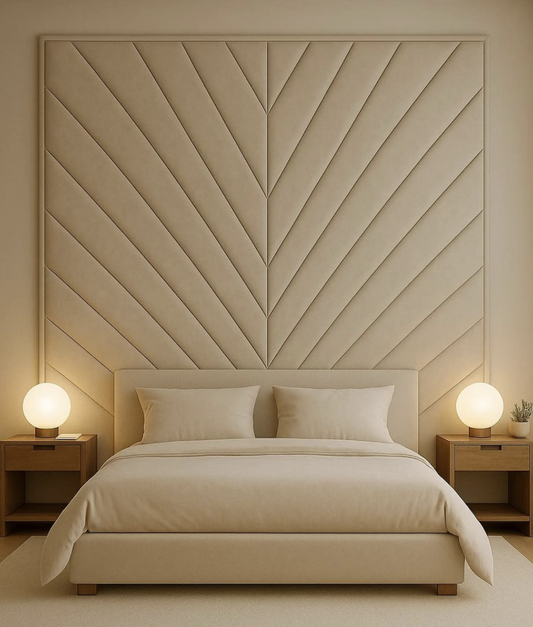 Custom Upholstered Headboards Wall Panels & Bed Frames Any Size! Custom Made - Easy to Install - DWU92