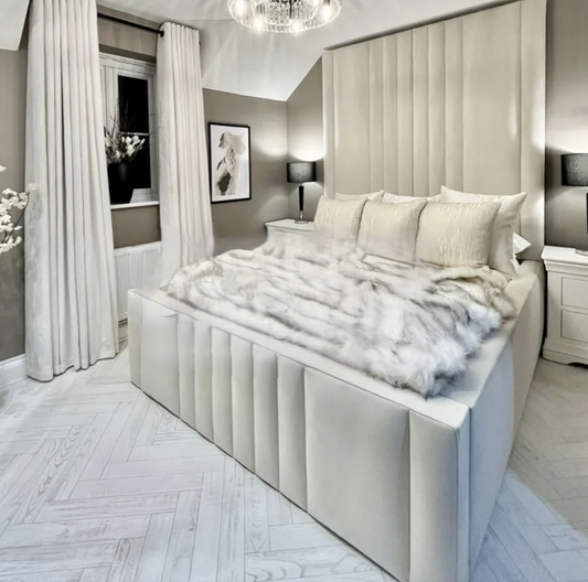 Upholstered Headboards Wall Panels & Bed Frames Any Size! Custom Made Easy to Install - DWU102