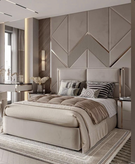 Custom Upholstered Headboards Wall Panels & Bed Frames Any Size! Custom Made Easy to Install - DWU70
