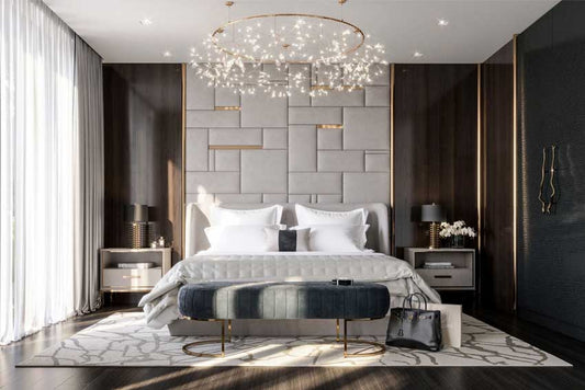Custom Upholstered Headboards Wall Panels & Bed Frames Any Size! Custom Made - Easy to Install - DWU64