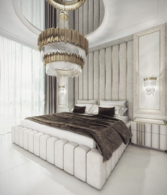Custom Upholstered Headboards Wall Panels & Bed Frames Any Size! Custom Made - Easy to Install - DWU81